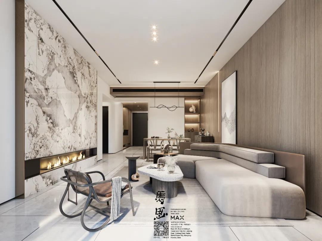 廣州裝修設(shè)計馬思| 唯有原木與白，才是簡單生活的本意